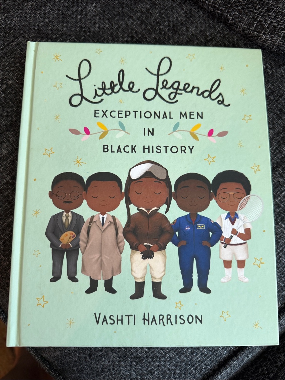 3/$12 Little Legends: Exceptional Men in Black History - Mint Green Hardcover